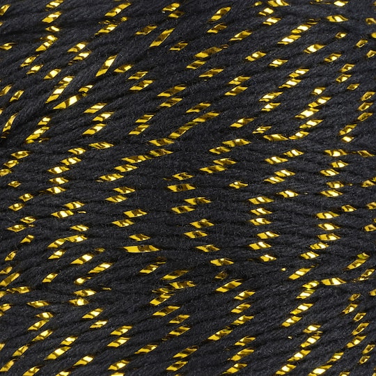240yd. Black &#x26; Gold Twine by Recollections&#x2122;